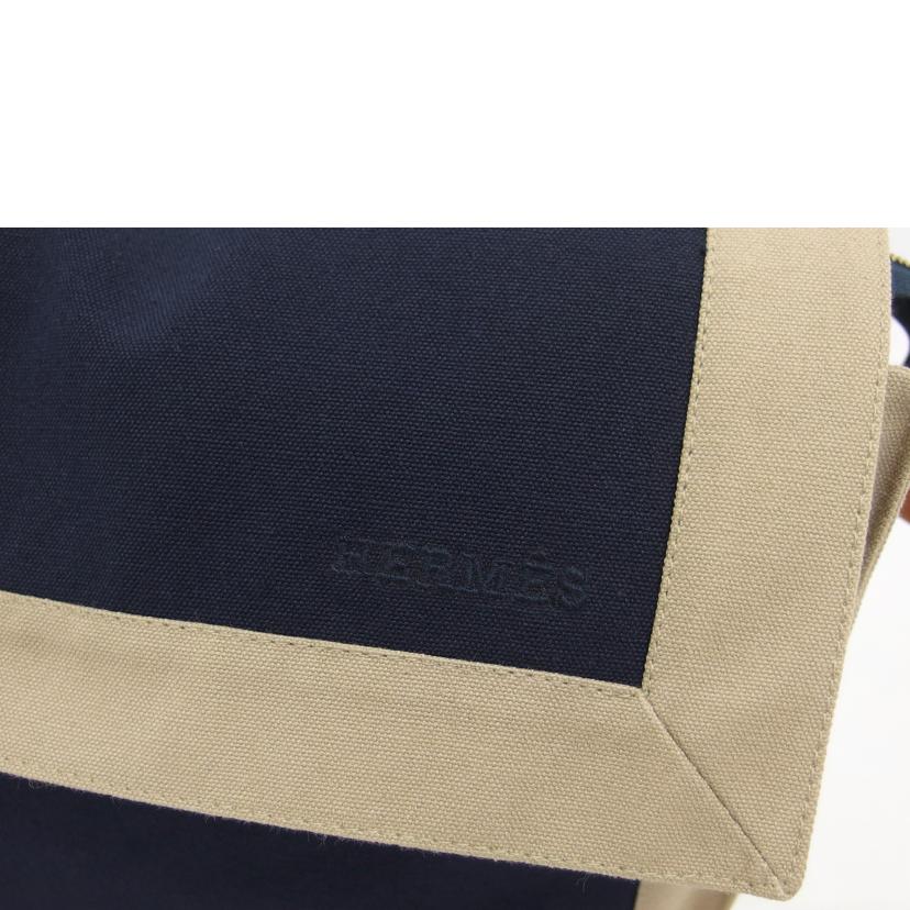 HERMES エルメス/タピドセル/クラッチバッグ/ネイビー×ベージュ//ABランク/04