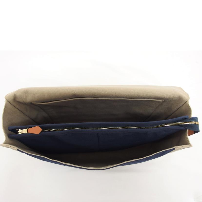 HERMES エルメス/タピドセル/クラッチバッグ/ネイビー×ベージュ//ABランク/04