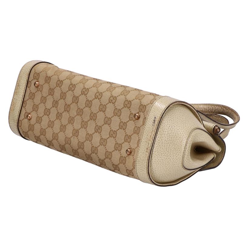 GUCCI グッチ/GGキャンバスバンブーセミショルダー/111713//002058/Bランク/75