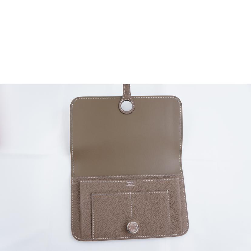 HERMES エルメス/ドゴンデュオ/トゴ/エトゥープ//D/Sランク/67