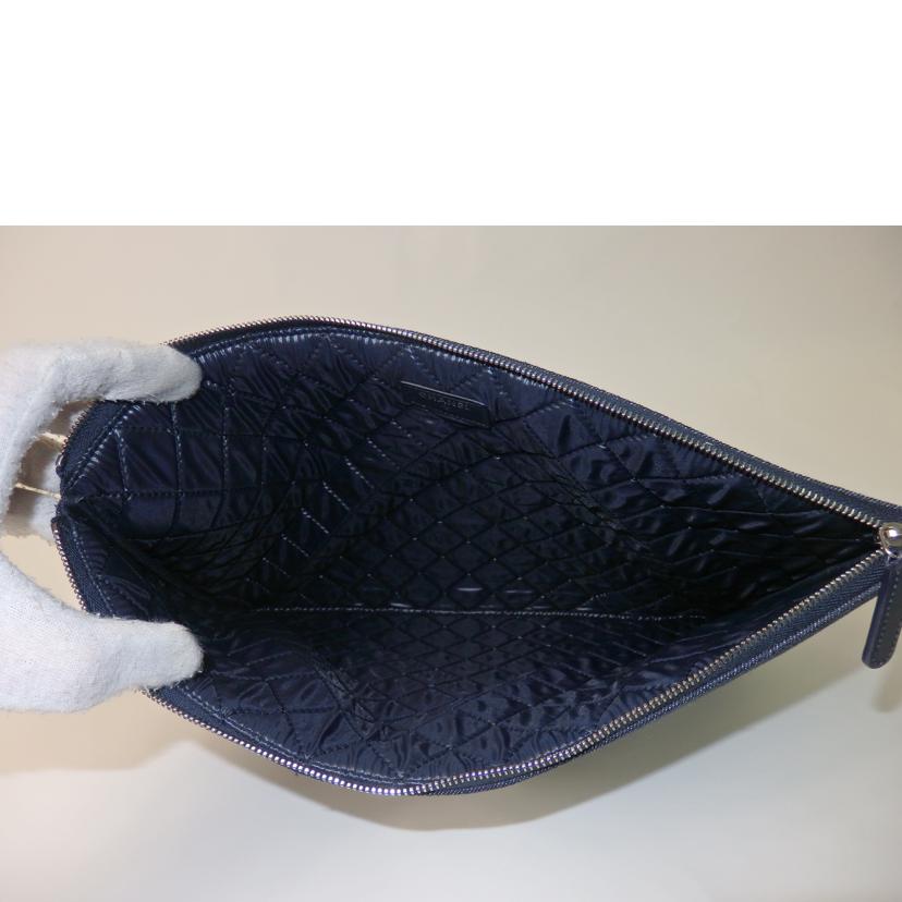 CHANEL シャネル/クラッチ/ドーヴィル/デニムブルー/A80117//21880949/Aランク/84