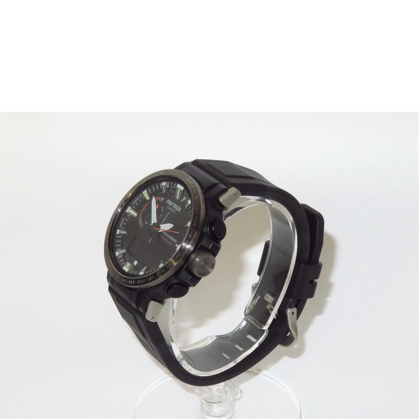 CASIO カシオ/PROTREK ソーラー電波時計/PRW-60Y//557*/Aランク/81