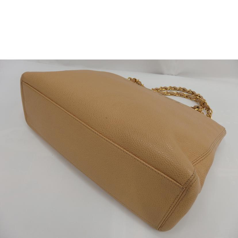 CHANEL シャネル/キャビアスキン チェーンハンドバック//528****/Bランク/82