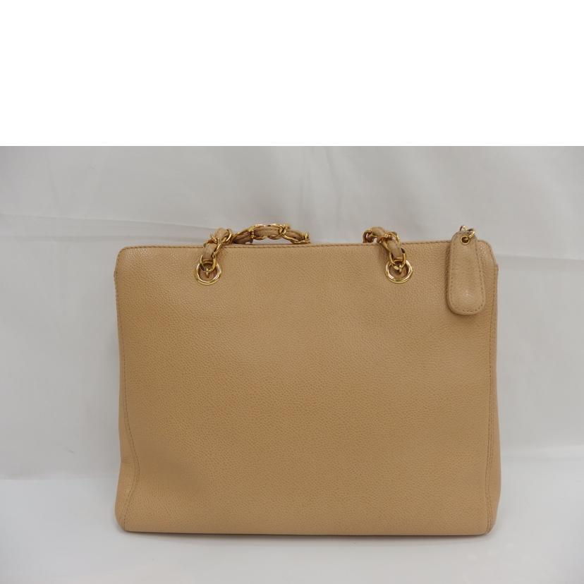 CHANEL シャネル/キャビアスキン チェーンハンドバック//528****/Bランク/82