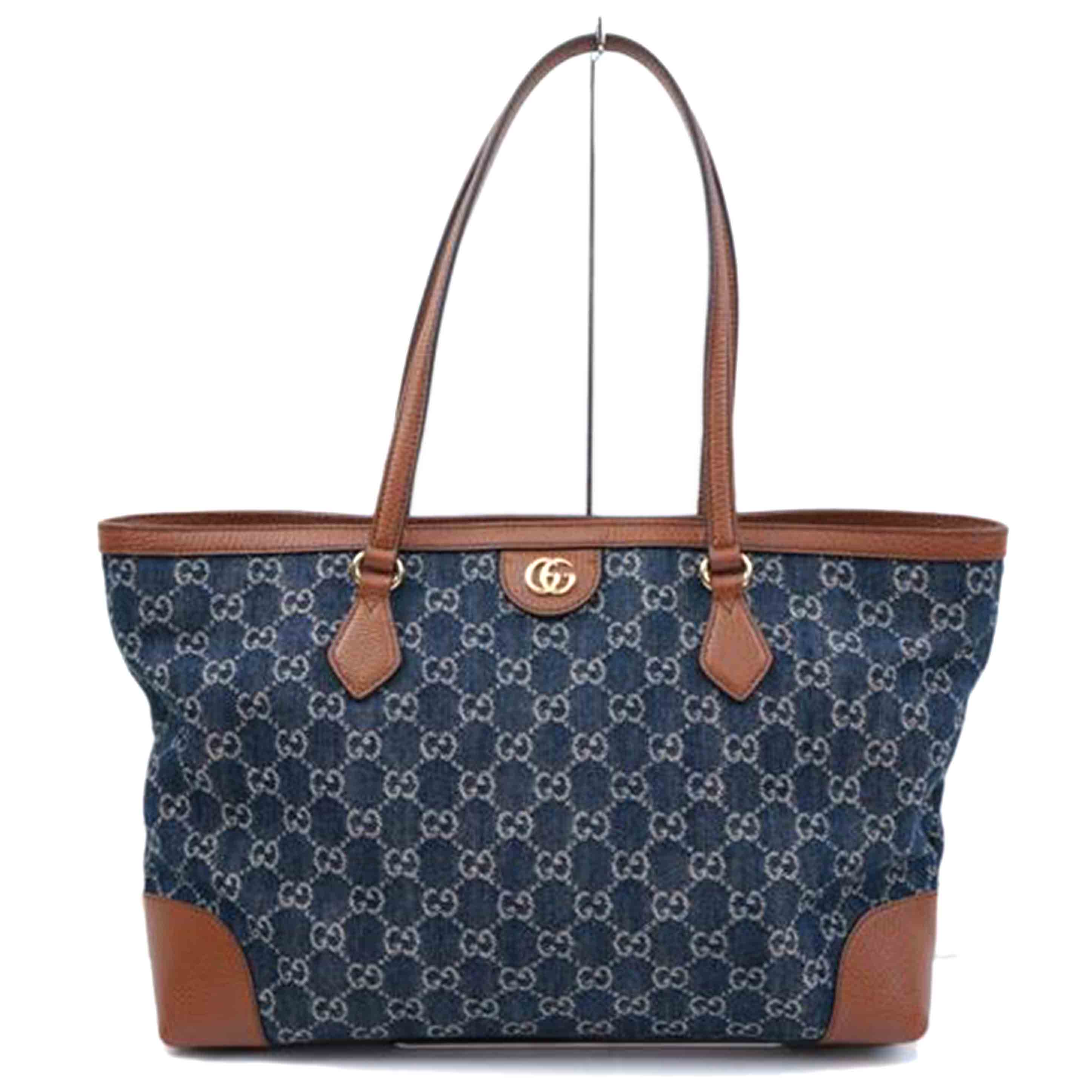 GUCCI グッチ/GGデニムトート/631685//493***/Aランク/67