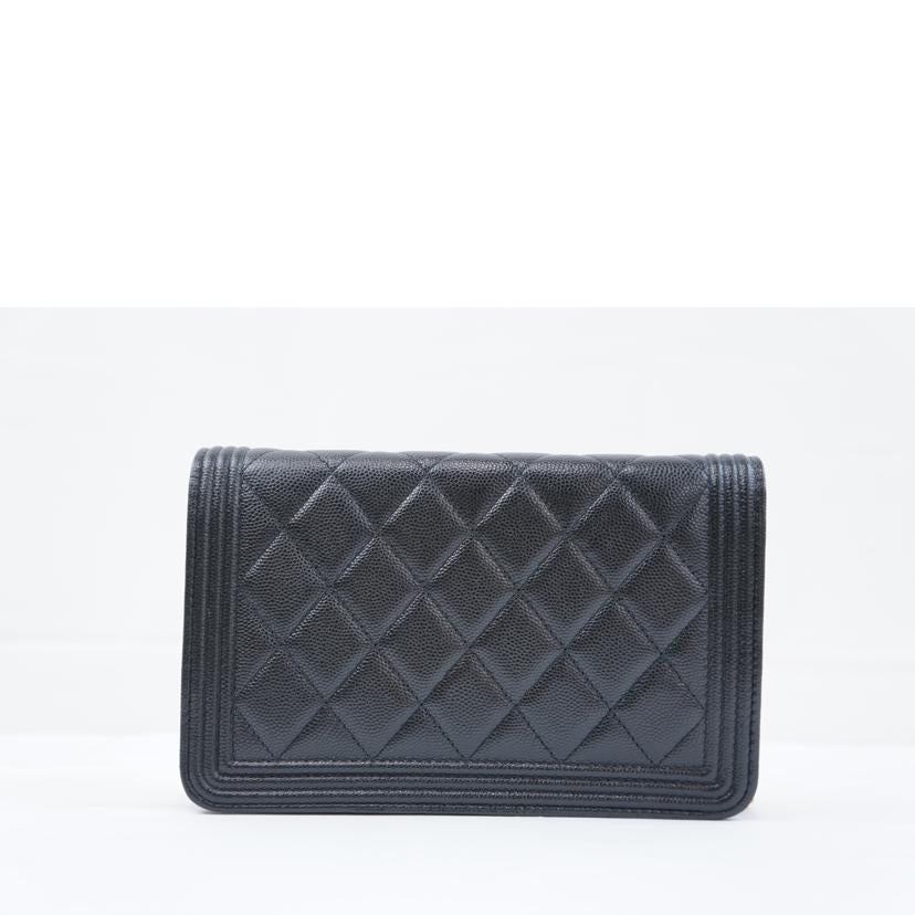 CHANEL シャネル/ボーイシャネルチェーンウォレット //ECP*****/Aランク/67