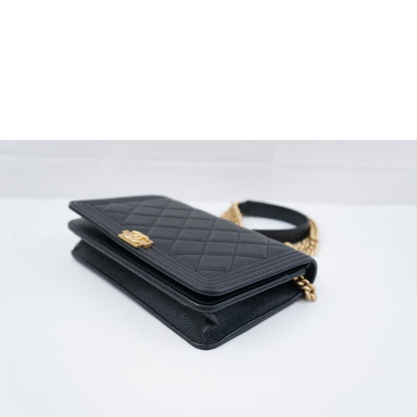 CHANEL シャネル/ボーイシャネルチェーンウォレット //ECP*****/Aランク/67