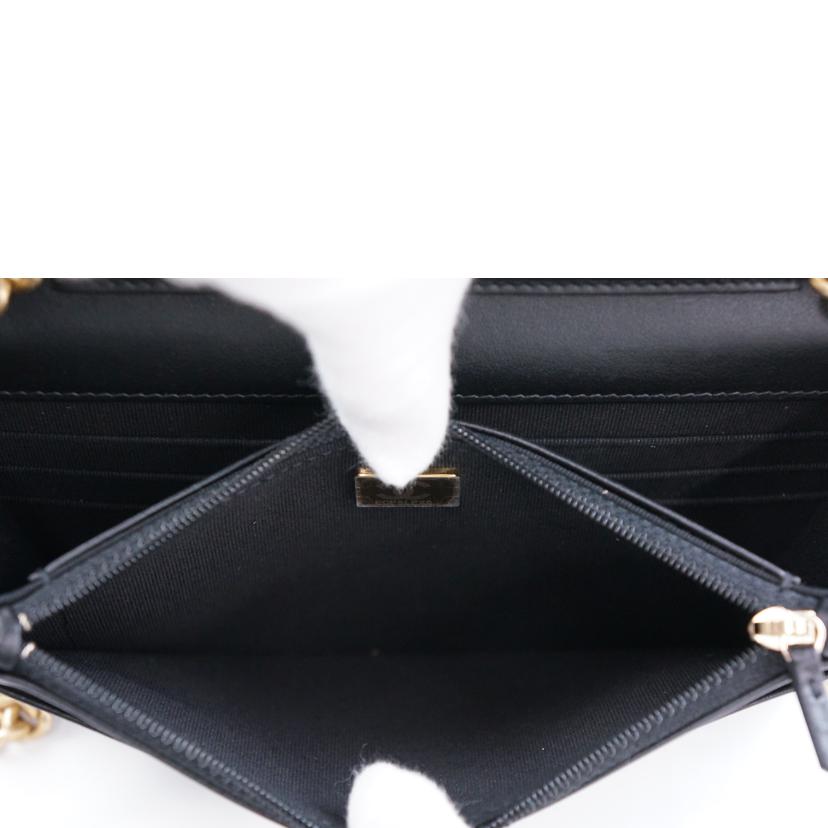 CHANEL シャネル/ボーイシャネルチェーンウォレット //ECP*****/Aランク/67