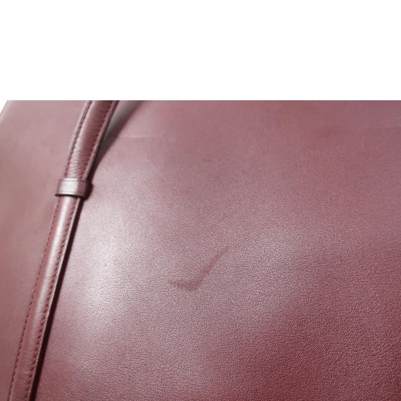Cartier カルティエ/カンボン ショルダートートバッグ ハンド ワインレッド//ABランク/65