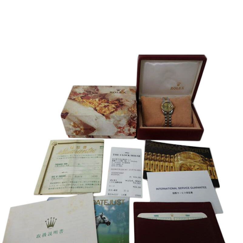 ROLEX ロレックス/デイトジャスト/YG×SS/M69173//L57****/Aランク/84