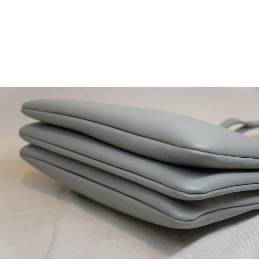 CELINE セリーヌ/トリオレザーショルダー/ライトブルー//S-CU-4789/Aランク/92