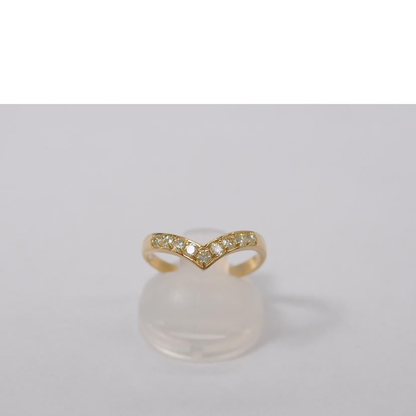 / K18ダイヤリング0.30ct//ABランク/76