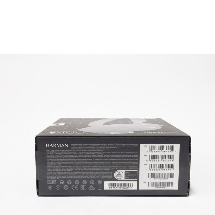 AKG/ワイヤレスヘッドホン/Y400//MM0028-KJ0006957/Sランク/63