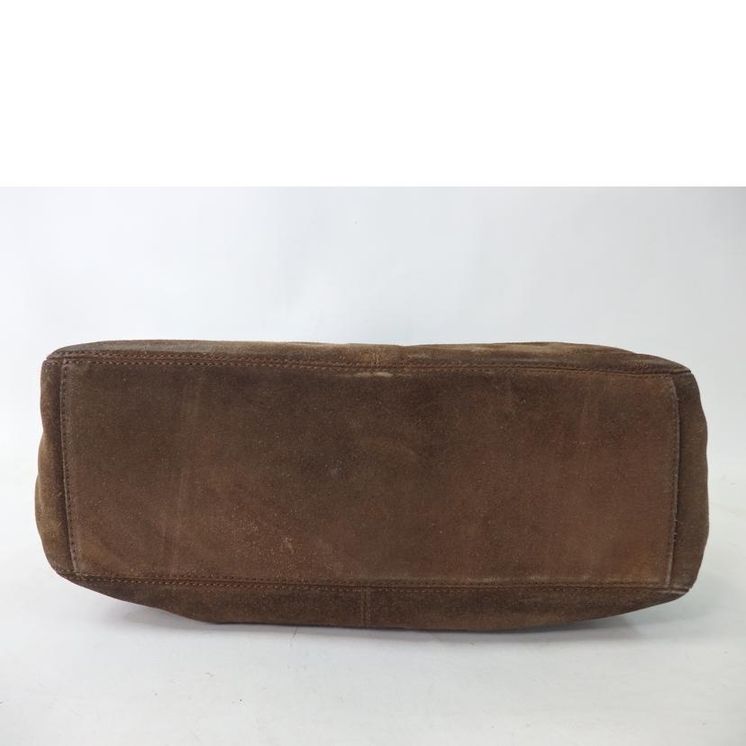 CHANEL シャネル/ココマークスエードレザートート/茶//549****/BCランク/84