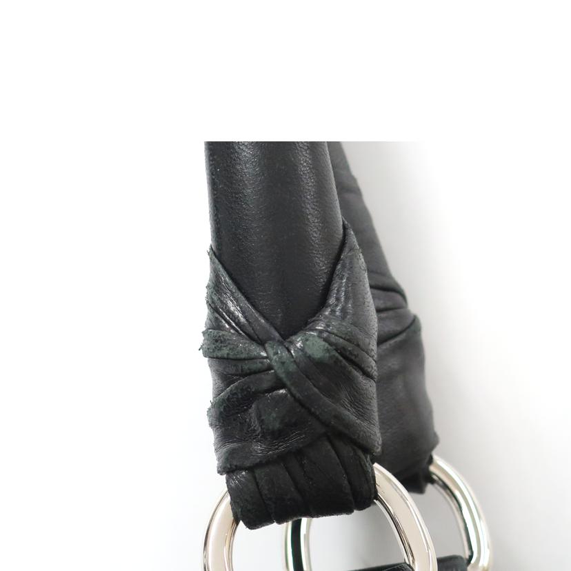 PRADA プラダ/レザー×ナイロン ハンドバッグ ブラック/BR3994//Bランク/65