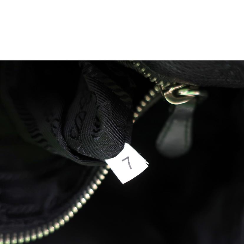 PRADA プラダ/レザー×ナイロン ハンドバッグ ブラック/BR3994//Bランク/65