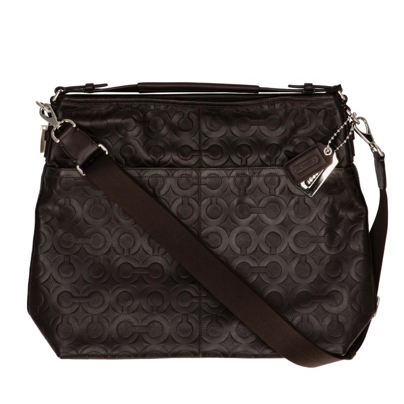 CAOCH コーチ バッグ ブランドバッグ ショルダーバッグ レザー メンズ ブラウン 茶 /オプアートイーストウエストクロスボディ/70249//J0993/ABランク/75