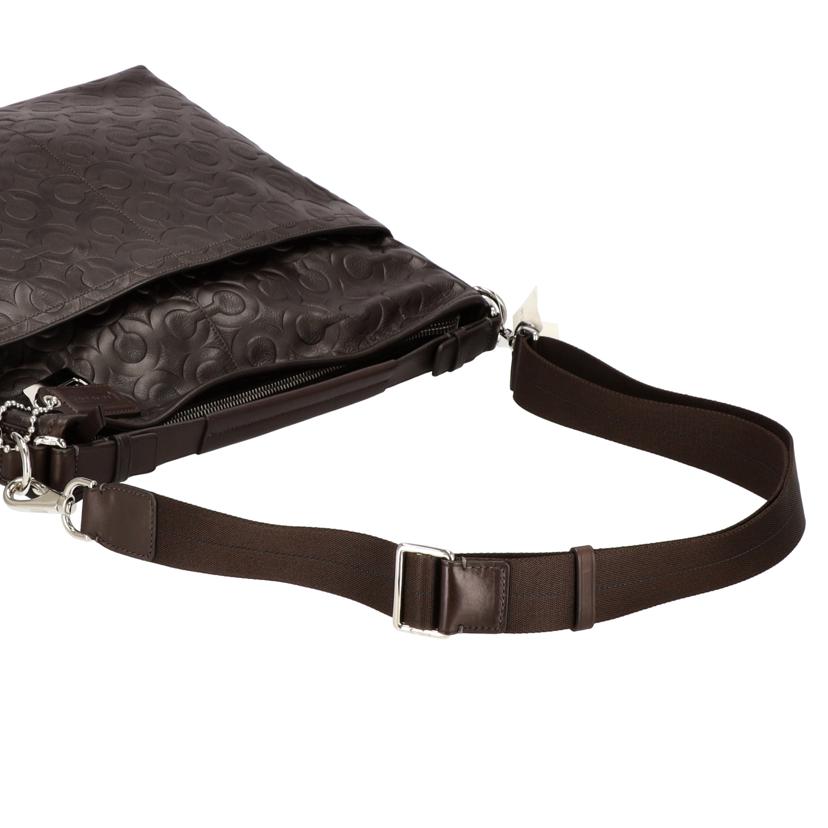 CAOCH コーチ バッグ ブランドバッグ ショルダーバッグ レザー メンズ ブラウン 茶 /オプアートイーストウエストクロスボディ/70249//J0993/ABランク/75