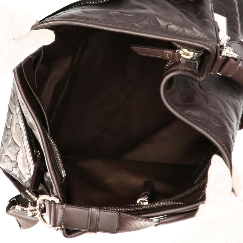 CAOCH コーチ バッグ ブランドバッグ ショルダーバッグ レザー メンズ ブラウン 茶 /オプアートイーストウエストクロスボディ/70249//J0993/ABランク/75