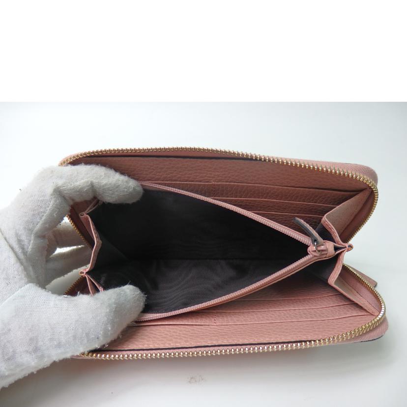 GUCCI グッチ/インターロッキングGラウンドファスナー長財布/449347//496334/Aランク/84