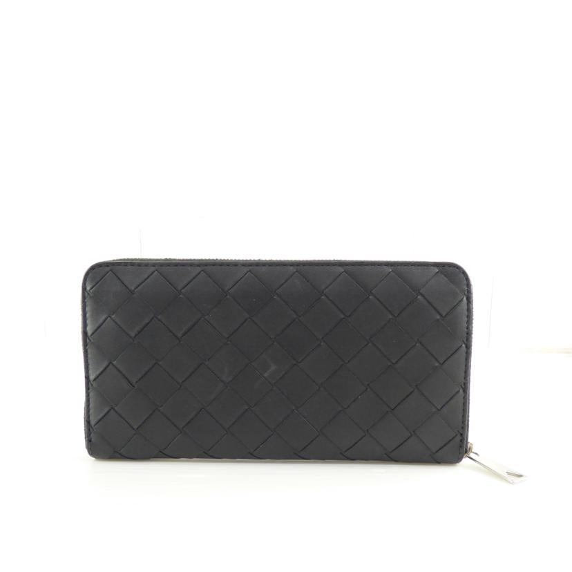 BOTTEGA VENETA ボッテガベネタ/レザーラウンドファスナー長財布//P02*******/Bランク/64
