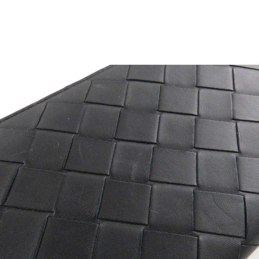 BOTTEGA VENETA ボッテガベネタ/レザーラウンドファスナー長財布//P02*******/Bランク/64