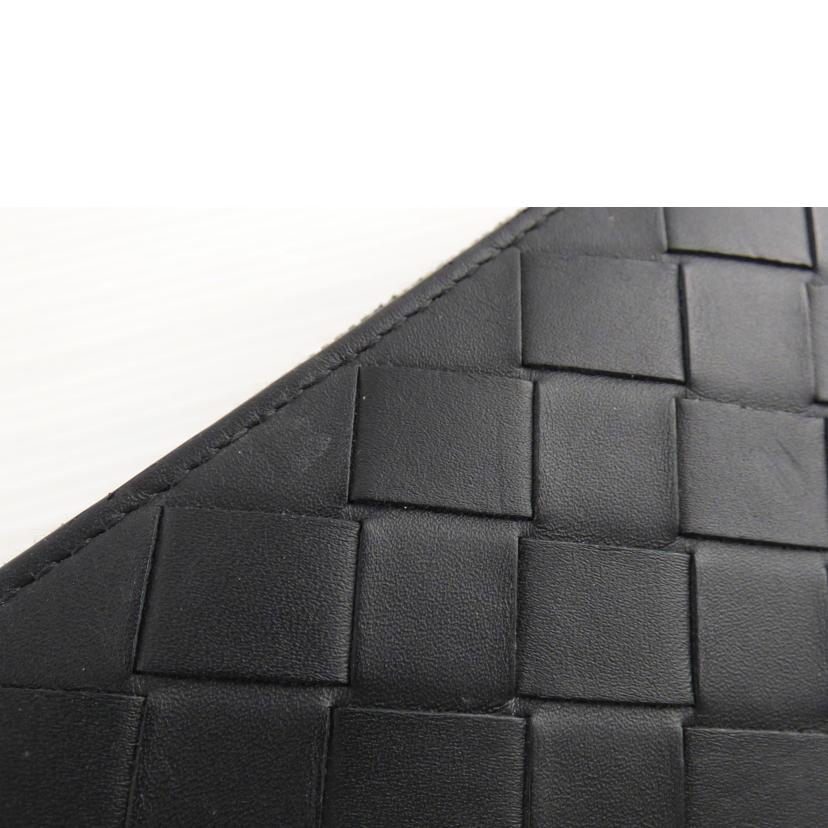 BOTTEGA VENETA ボッテガベネタ/レザーラウンドファスナー長財布//P02*******/Bランク/64