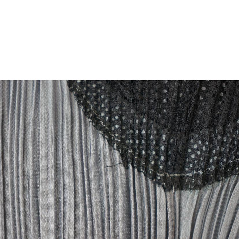 ISEEY MIYAKE プリーツプリーツ/イッセイ ミヤケ ノースリーブワンピース BLK/GRY/PP51-JH556//ABランク/09