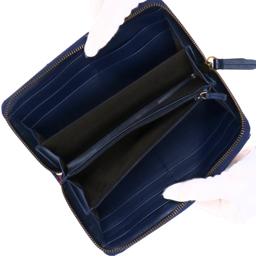 GUCCI グッチ/GGマーモントゴーストゴーストラウンドファスナー/448087//206*/ABランク/05