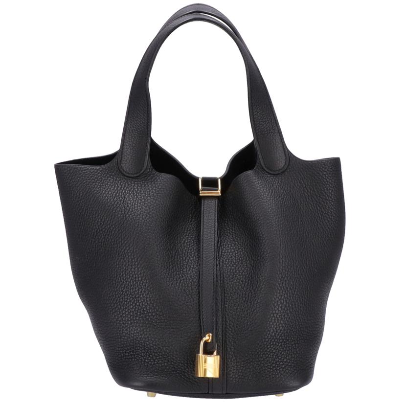 HERMES エルメス/ピコタンロックMM/トリヨン/ブラック//C PU 006 NI/SAランク/75