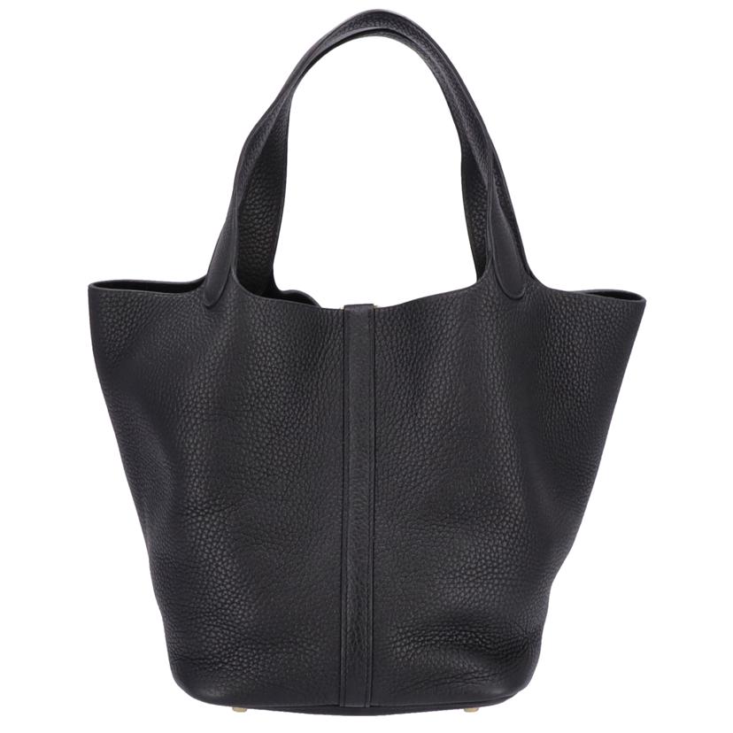 HERMES エルメス/ピコタンロックMM/トリヨン/ブラック//C PU 006 NI/SAランク/75