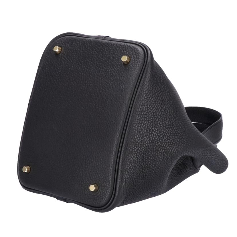 HERMES エルメス/ピコタンロックMM/トリヨン/ブラック//C PU 006 NI/SAランク/75