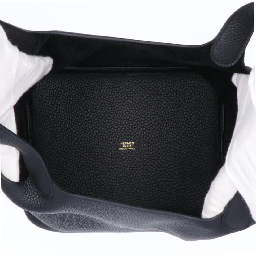 HERMES エルメス/ピコタンロックMM/トリヨン/ブラック//C PU 006 NI/SAランク/75