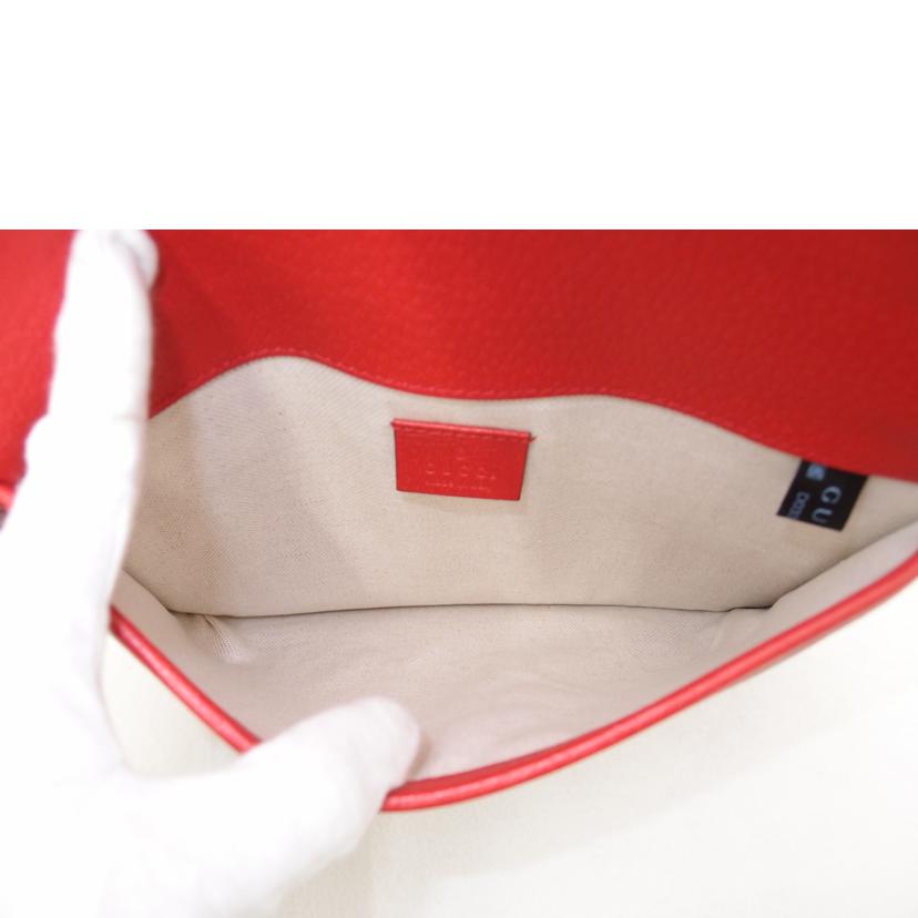 GUCCI グッチ ベルトバック ウエストポーチ 赤 りんご レディース/GGスプリームアップルウエストバッグ/レッド/625233//467***/Sランク/69