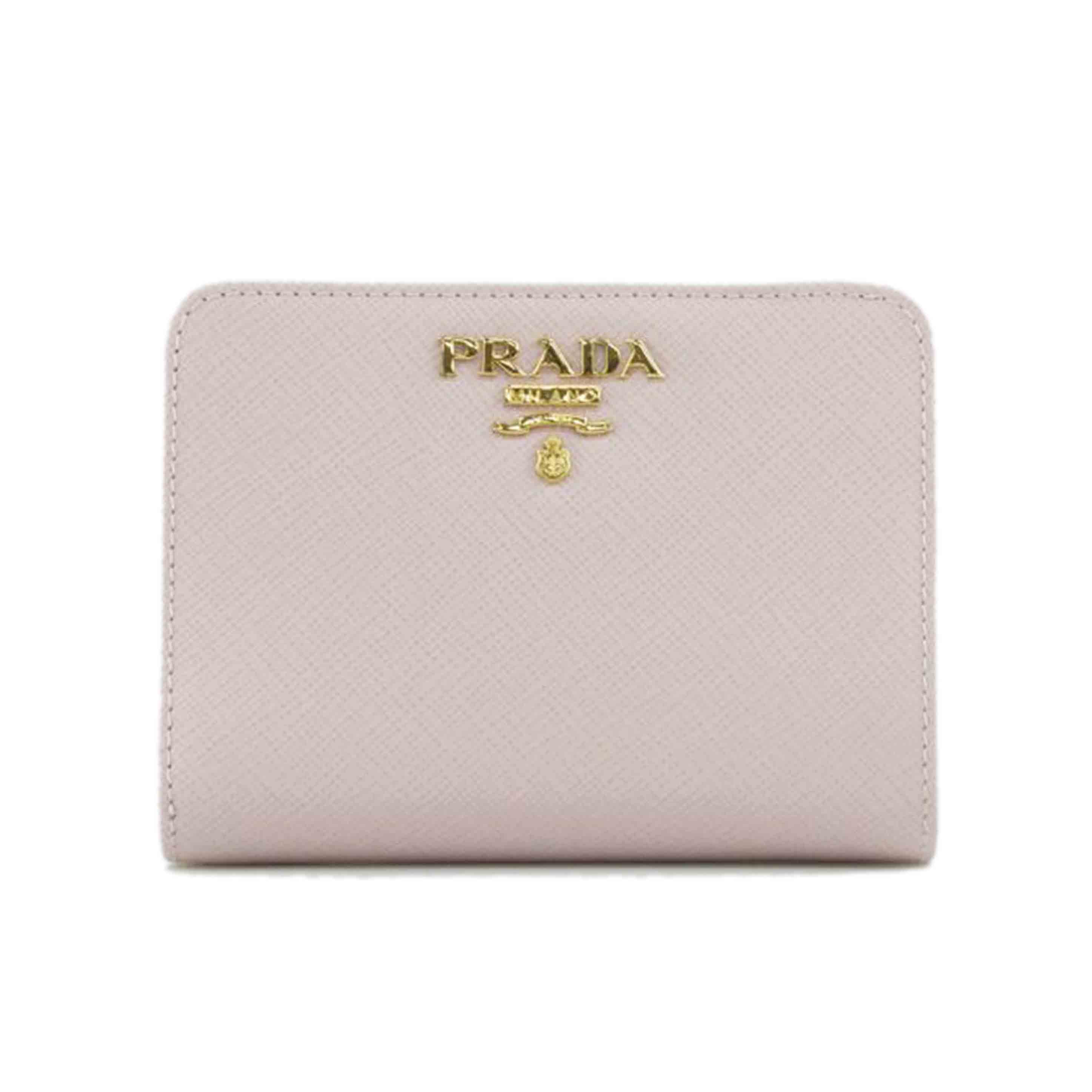 PRADA プラダ/サフィアーノ2つ折りレザー財布/1ML018//Aランク/64