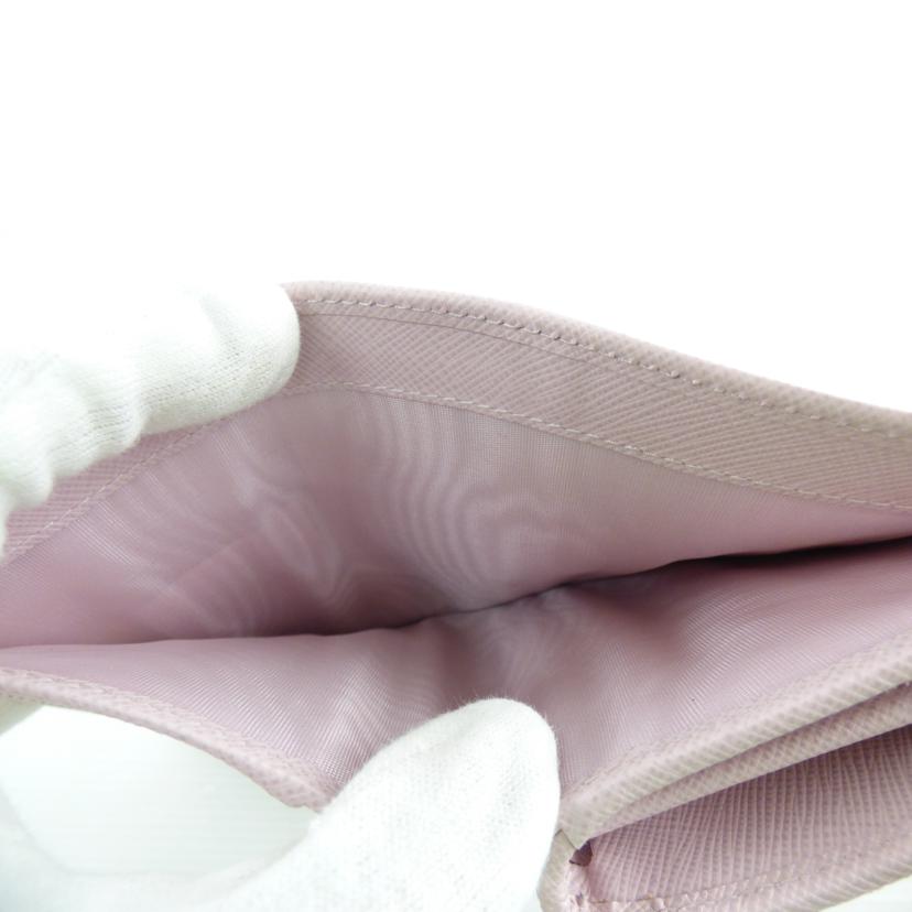 PRADA プラダ/サフィアーノ2つ折りレザー財布/1ML018//Aランク/64