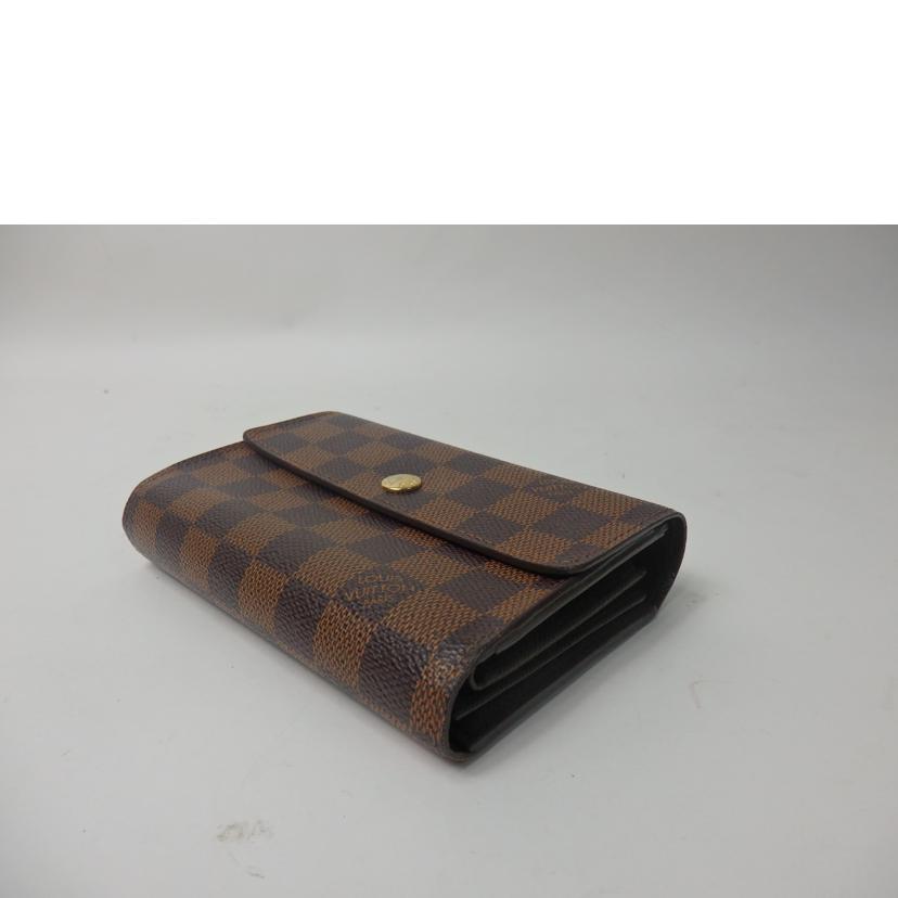 LV ルイ・ヴィトン/ポルトフォイユ・アレクサンドラ/ダミエ/N63067//CR2152/ABランク/84