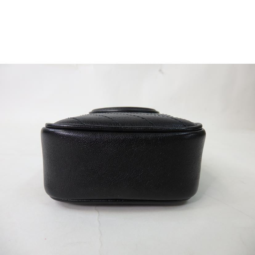 GUCCI グッチ/グッチブロンディミニバッグ/レザー/ブラック/760315//041*/SAランク/84