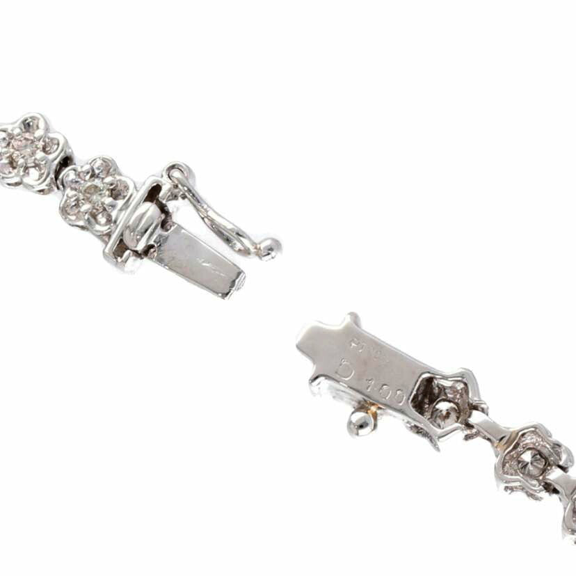 Pt900/Pt900ダイヤBL 1.00/18.5cm/11.9//1.00/Aランク/75