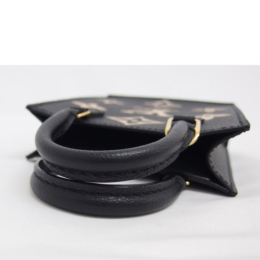 LV ルイ・ヴィトン ミニショルダーバッグ バイカラー ブラック×ベージュ/プティット・サックプラ/モノグラム/アンプラント/M81416//ICチ***/Aランク/04