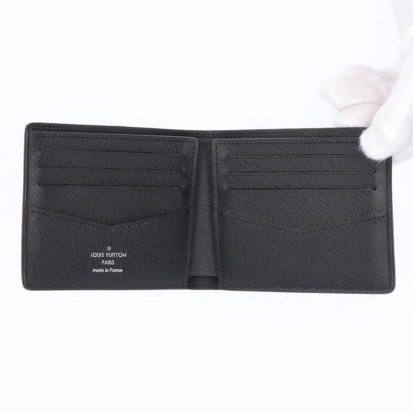 LOUIS VUITTON ルイヴィトン/ポルトフォイユ・スレンダー/モノグラムエクリプス/M80906//RFI*/Aランク/91