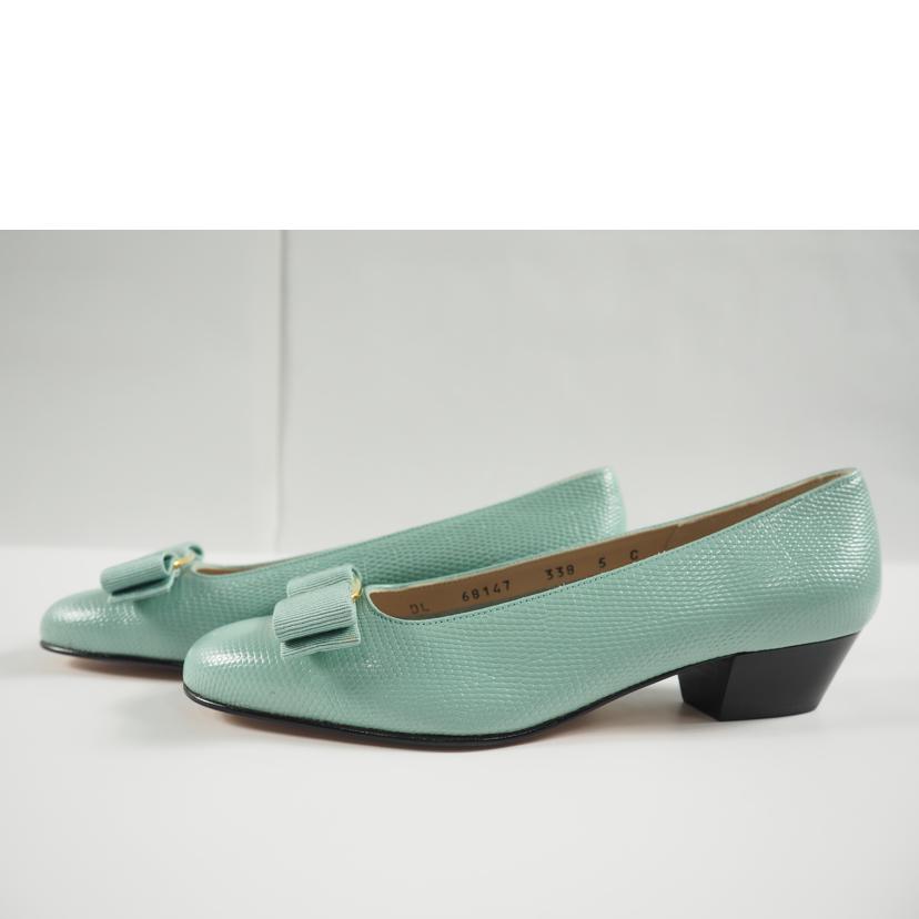 SalvatoreFerragamo サルヴァトーレフェラガモ/VARAリボンパンプス//SAランク/79