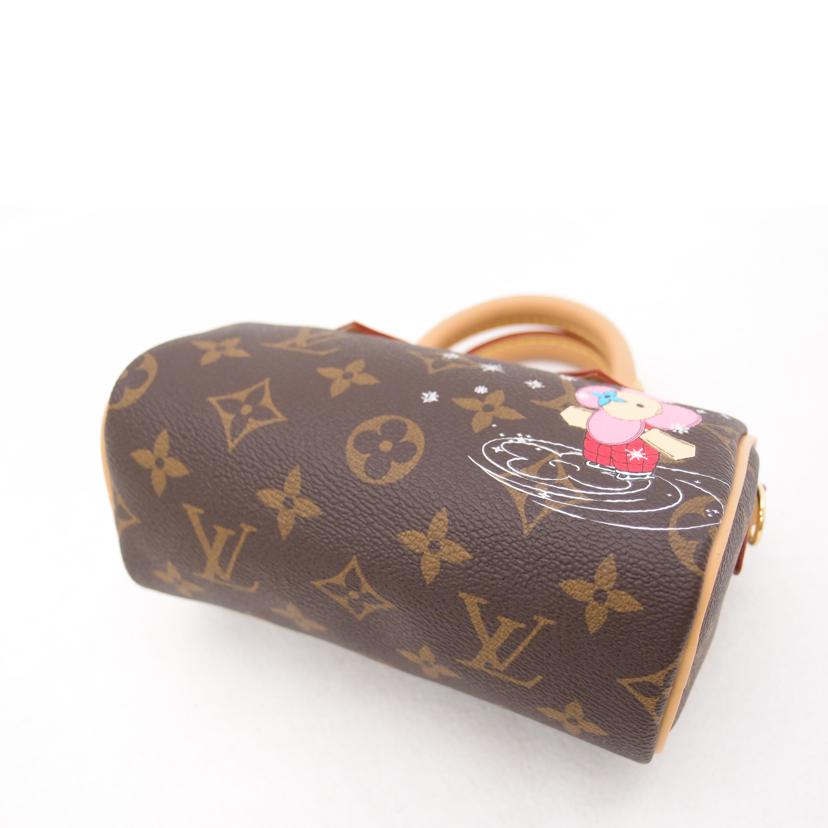 LOUIS VUITTON ルイヴィトン ビトン ミニボストン ミニバック 2WAYバック 茶 斜め掛け レディース/ナノ・スピーディ/ヴィヴィエンヌ/M82624//TY3***/SAランク/69