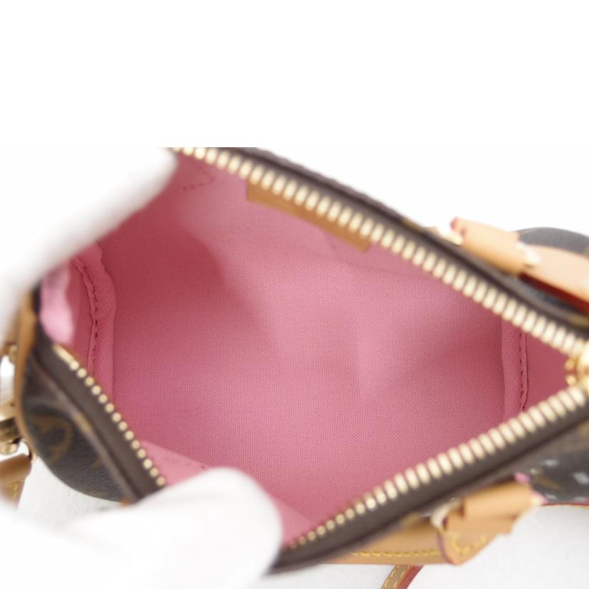 LOUIS VUITTON ルイヴィトン ビトン ミニボストン ミニバック 2WAYバック 茶 斜め掛け レディース/ナノ・スピーディ/ヴィヴィエンヌ/M82624//TY3***/SAランク/69