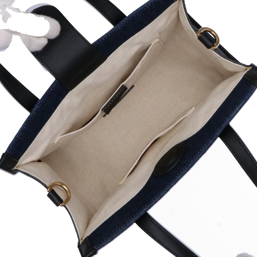 GUCCI グッチ/タイガーエンブロイダリーデニム2Wayショルダー/456546//498879/Aランク/75