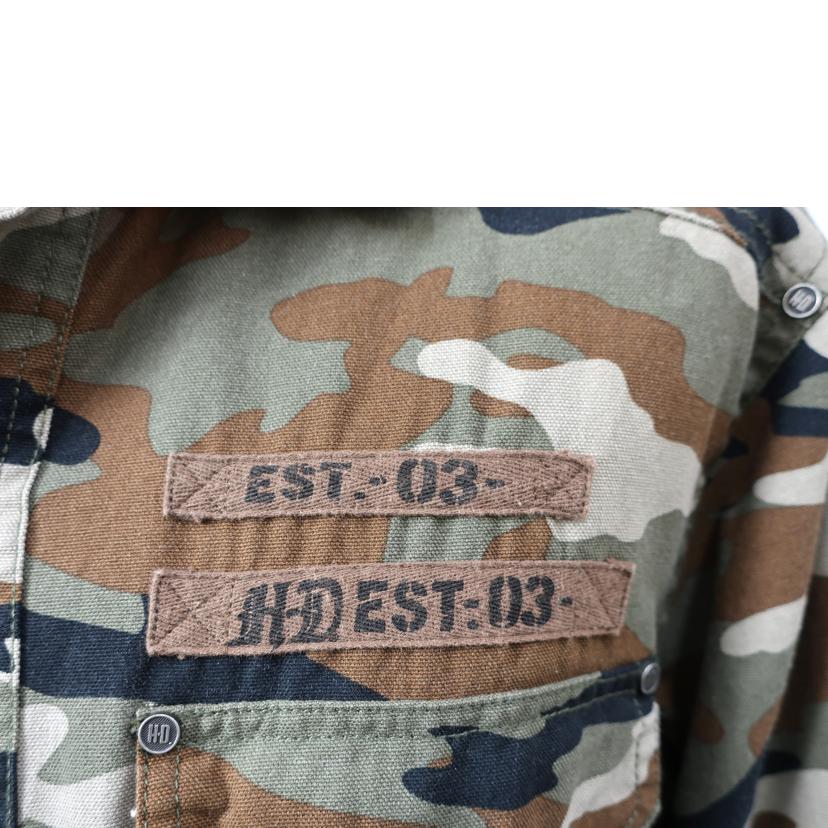 HARLEY DAVIDSON ハーレーダビッドソン/迷彩柄ジャケット ミリタリー/96426-17VM//Aランク/65