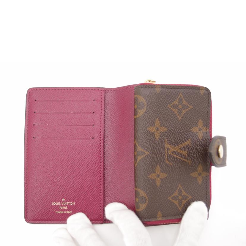 LOUIS VUTTON ルイ・ヴィトン 財布 ピンク レディース/ポルトフォイユ・ジュリエット/モノグラム/M69433//RFID確認済/Aランク/69