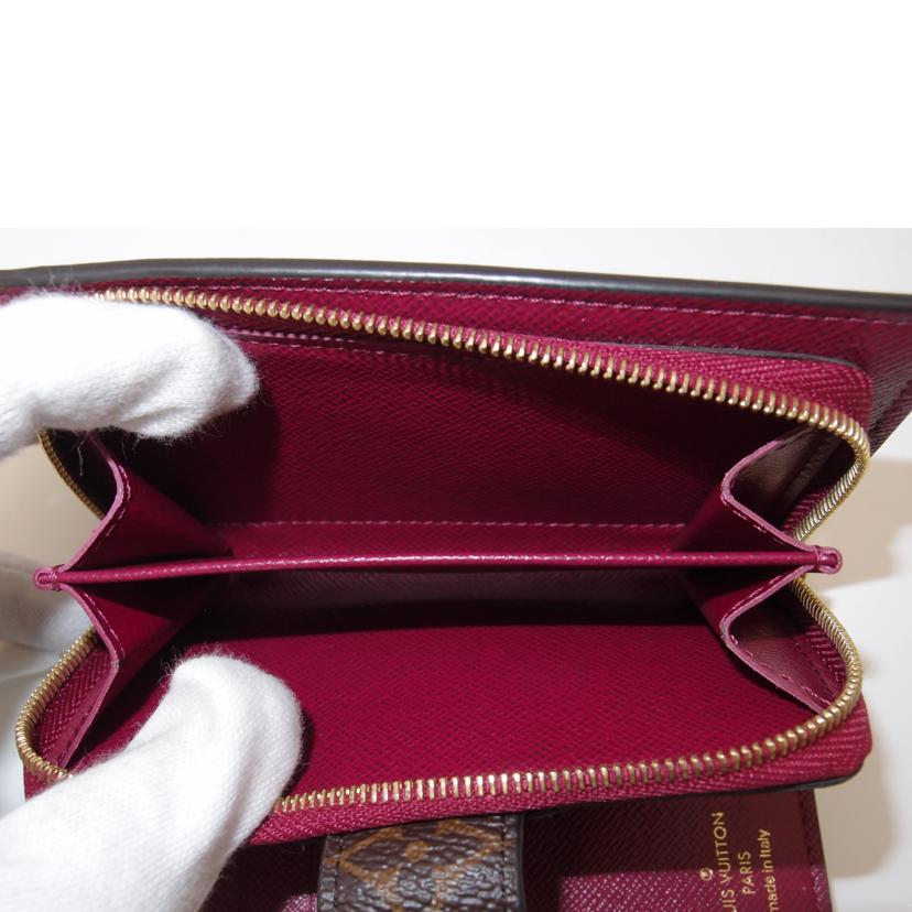 LOUIS VUTTON ルイ・ヴィトン 財布 ピンク レディース/ポルトフォイユ・ジュリエット/モノグラム/M69433//RFID確認済/Aランク/69