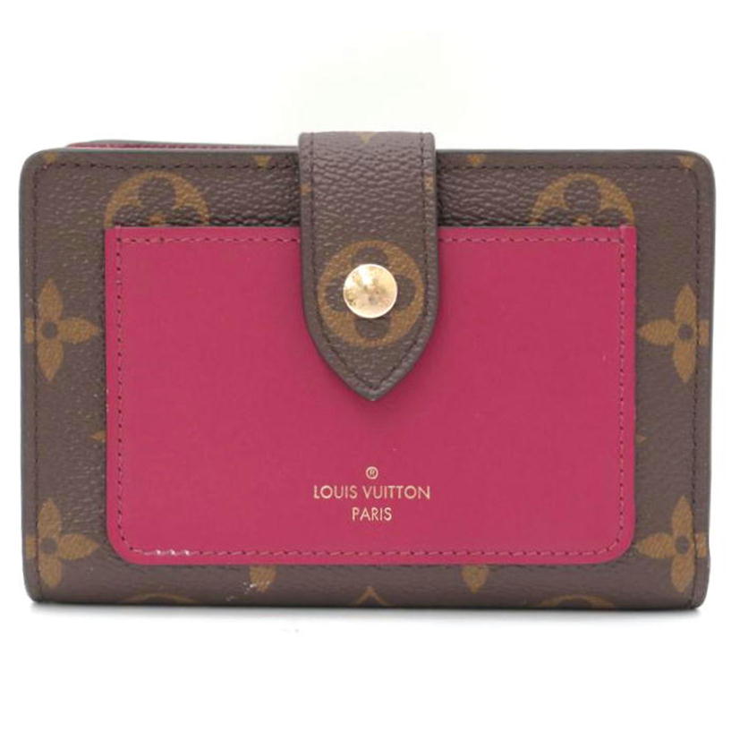 LOUIS VUTTON ルイ・ヴィトン 財布 ピンク レディース/ポルトフォイユ・ジュリエット/モノグラム/M69433/RFI****/ルイ・ヴィトン/Aランク/69【中古】