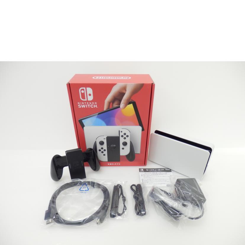 NINTENDO 任天堂/有機ELスイッチ本体ホワイト/HEG-S-KAAAA//XTJ50092994473/ABランク/88